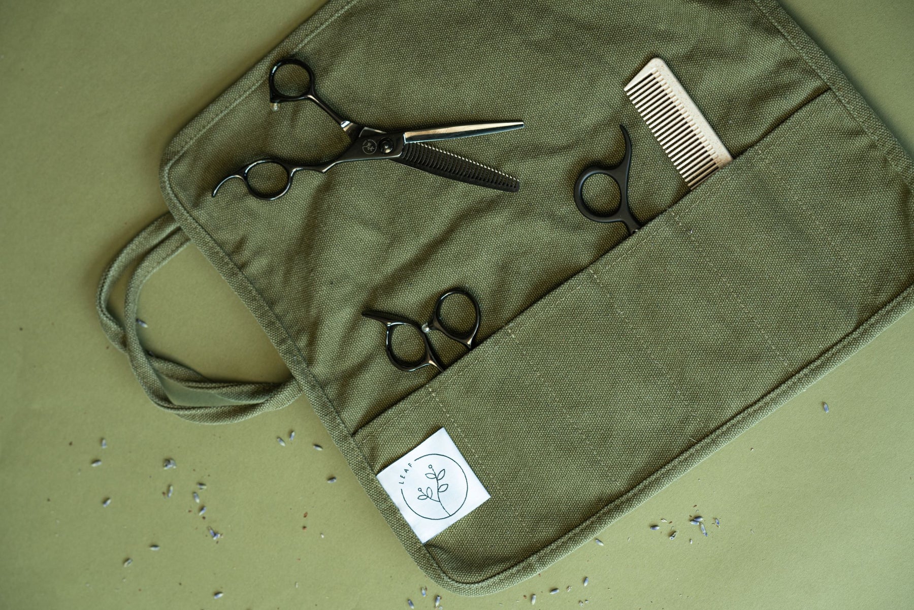 Essential Tools for Hairdressers Leaf Scissors Razor