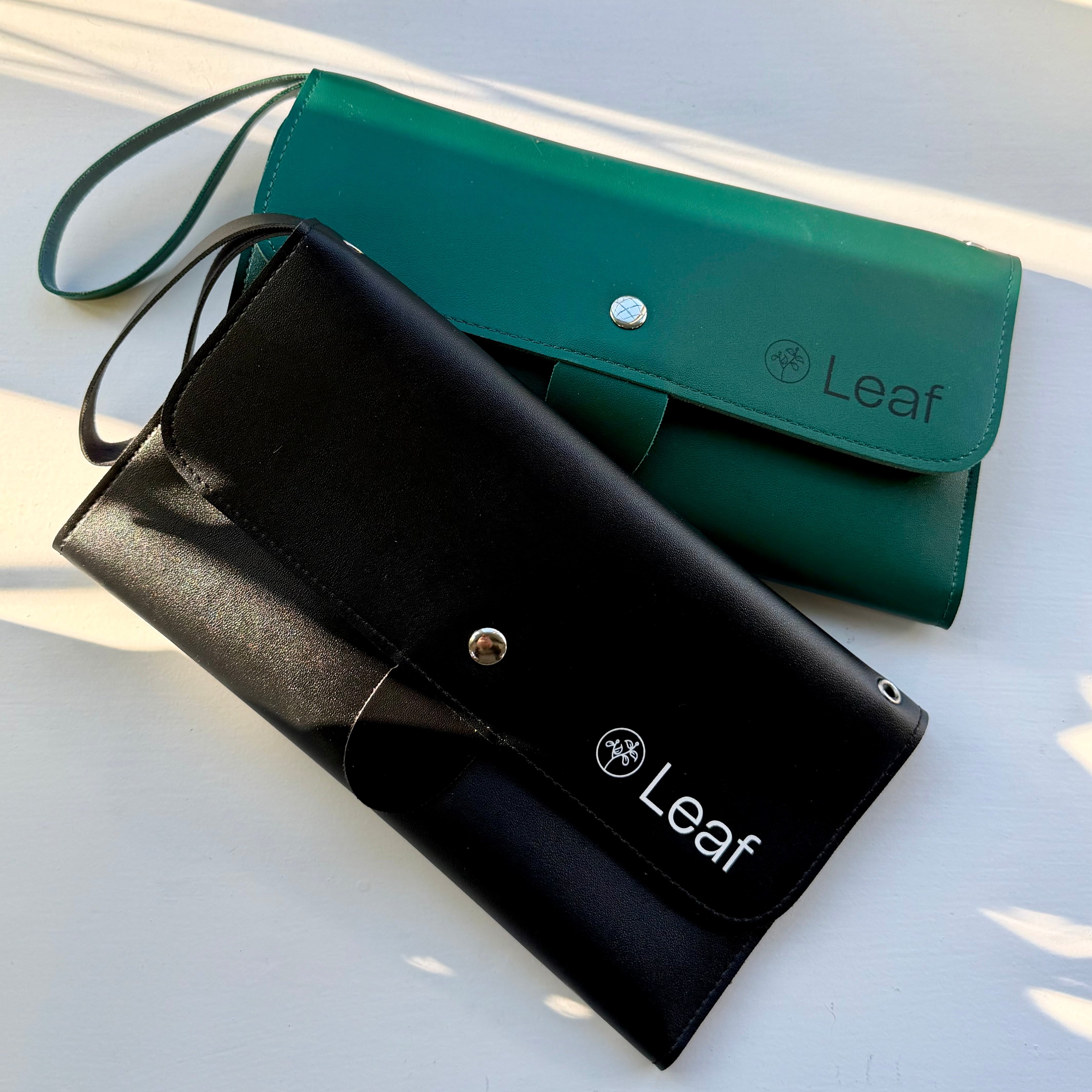 Black and green hairdressing case