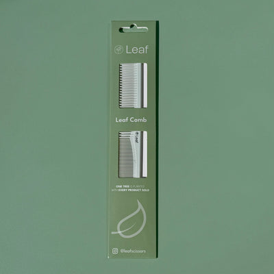 Leaf Barbering Comb in Packaging